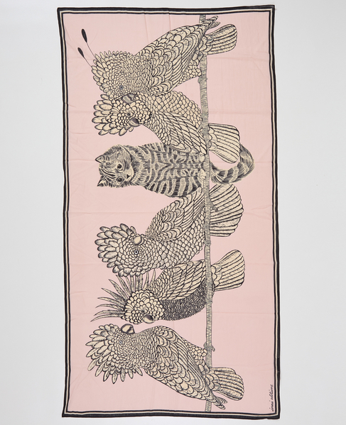 【INOUI EDITIONS/イヌイエディション】ストール/CARACAT 詳細画像 ローズ 3