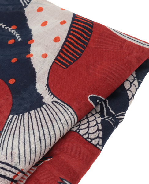 【INOUI EDITIONS/イヌイエディション】ストール/NEPTUNE 詳細画像 レッド 3