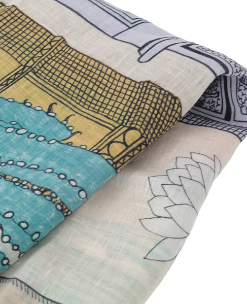 【INOUI EDITIONS/イヌイエディション】ストール/TEQUILA 詳細画像 ホワイト 3