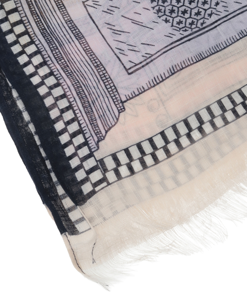 【INOUI EDITIONS/イヌイエディション】ストール/TEQUILA 詳細画像 ホワイト 4