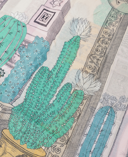 【INOUI EDITIONS/イヌイエディション】ストール/TEQUILA 詳細画像 ホワイト 5