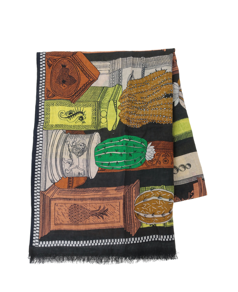 【INOUI EDITIONS/イヌイエディション】ストール/TEQUILA 詳細画像 イエロー 2