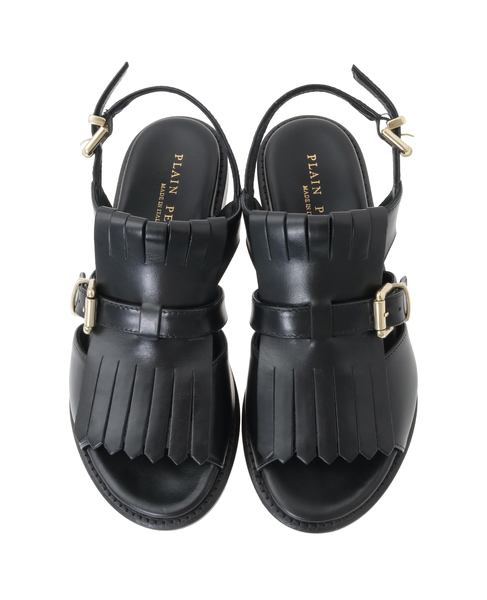 【LUCA GROSSI/ルカグロッシ】サンダル/H713S 詳細画像 ブラック 2