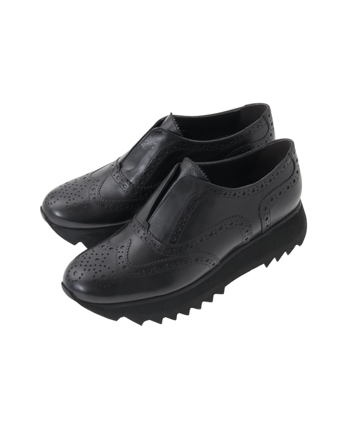 【LUCA GROSSI/ルカグロッシ】ローファースニーカー/F572 詳細画像 ブラック 1