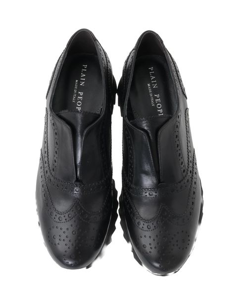 【LUCA GROSSI/ルカグロッシ】ローファースニーカー/F572 詳細画像 ブラック 2