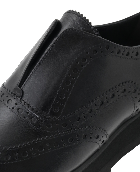 【LUCA GROSSI/ルカグロッシ】ローファースニーカー/F572 詳細画像 ブラック 7