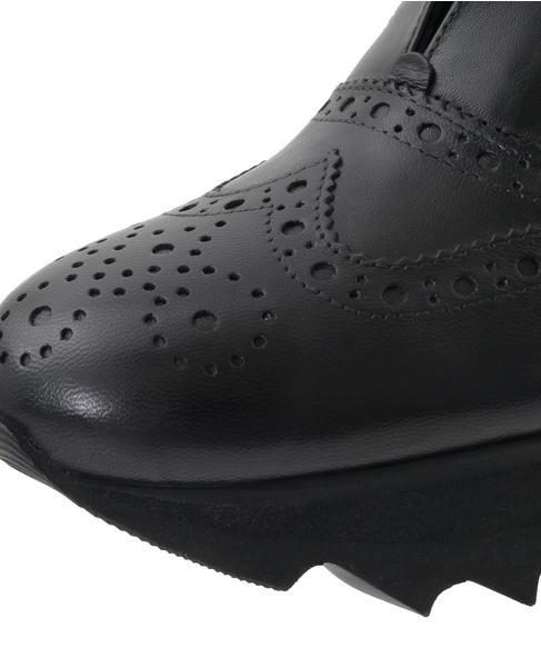 【LUCA GROSSI/ルカグロッシ】ローファースニーカー/F572 詳細画像 ブラック 8