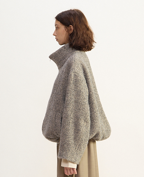 Twill Tweedコート 詳細画像 ブラック 2