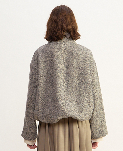 Twill Tweedコート 詳細画像 ブラック 3