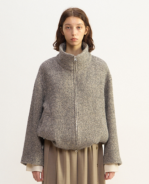 Twill Tweedコート 詳細画像 ブラック 4