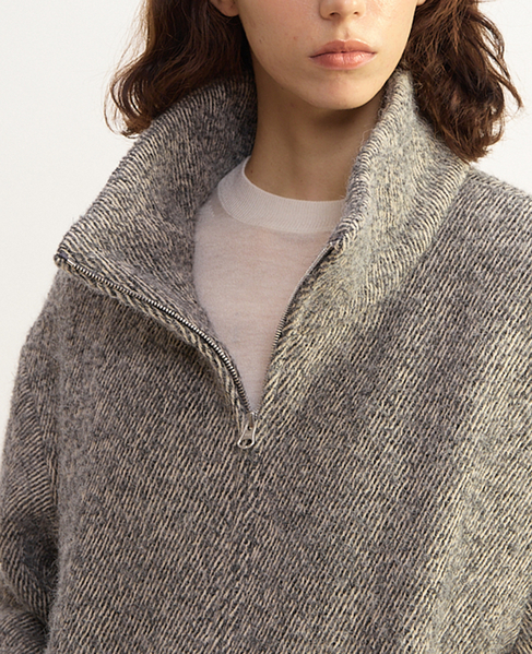 Twill Tweedコート 詳細画像 ブラック 5