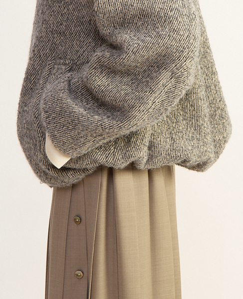 Twill Tweedコート 詳細画像 ブラック 7