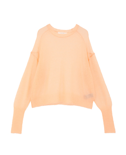 ライトモヘアウールKNショートクループルオーバー