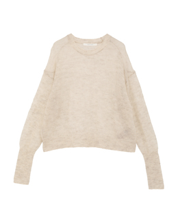 ライトモヘアウールKNショートクループルオーバー
