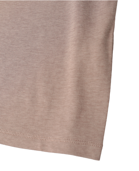 ヴィンテージプレーティングジャージーボートネックTシャツ 詳細画像 ベージュ 5