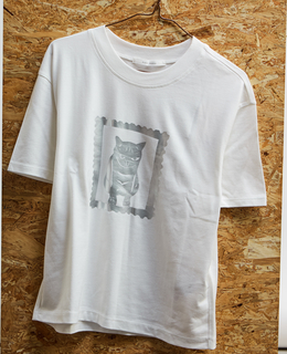 キャットプリントTシャツ