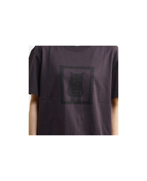 キャットプリントTシャツ 詳細画像 チャコールグレーA 2