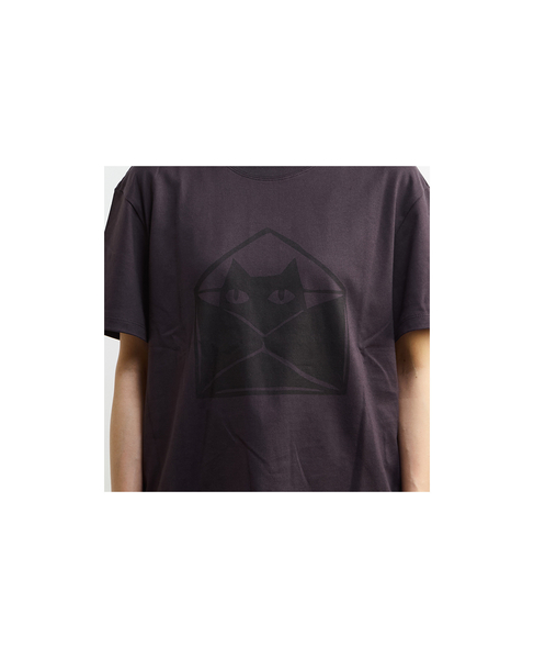 キャットプリントTシャツ 詳細画像 チャコールグレーB 2
