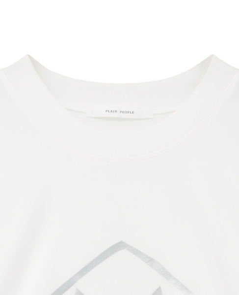 キャットプリントTシャツ 詳細画像 ホワイトD 4