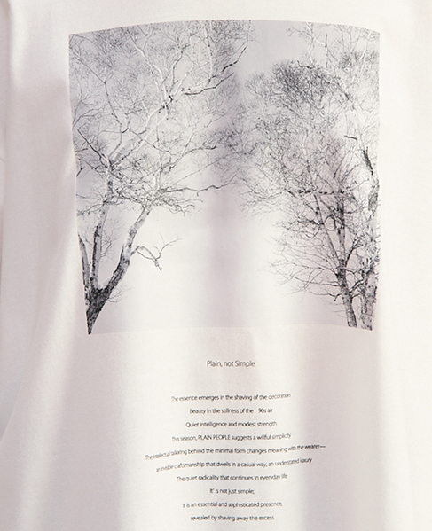 コットン天竺フォトプリントTシャツ 詳細画像 ホワイト 5