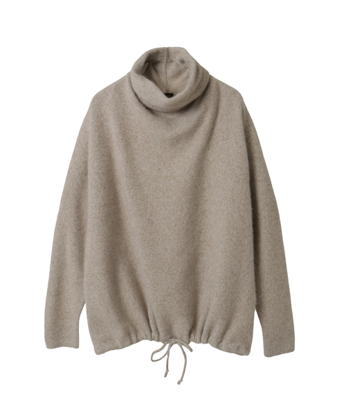 【BATONER /バトナー】セーター/BN-26FL-040 TURTLE NECK 詳細画像 ベージュ 1