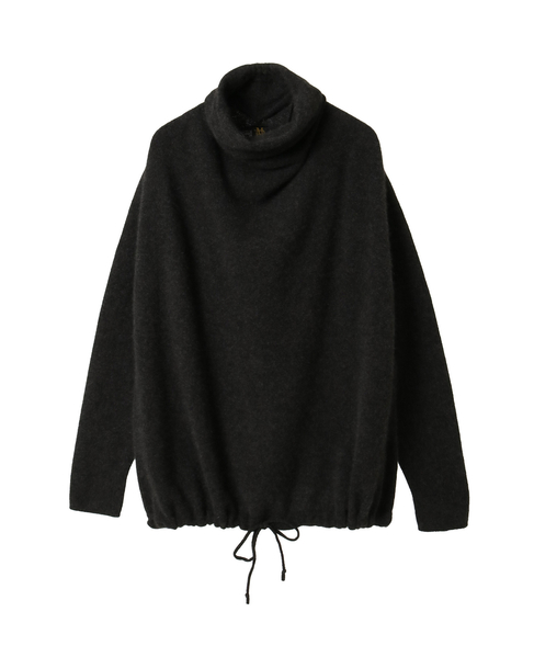 【BATONER /バトナー】セーター/BN-26FL-040 TURTLE NECK 詳細画像 チャコール 1
