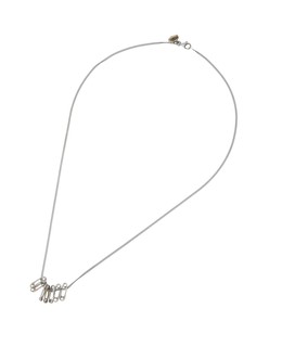 【MC Mathias Chaize/マティアス・シェーズ】ネックレス/NK-157 NECKLACE SILVER CHAINS WITH PINS