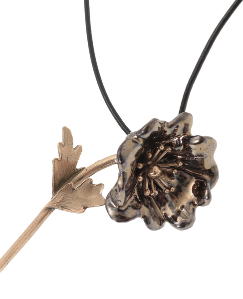 【RENARD BIJOUX/ルナール ビジュー】ネックレス/ANEMONE 詳細画像 ブラック 2