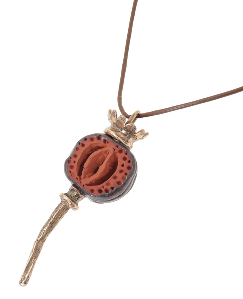 【RENARD BIJOUX/ルナール ビジュー】ネックレス/POPPY 詳細画像 ブラウン 2