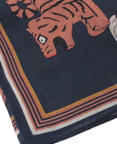 【INOUI EDITIONS/イヌイエディション】ストール/SCARF 70 COLLECTIONNEUR 詳細画像 ブルー 4