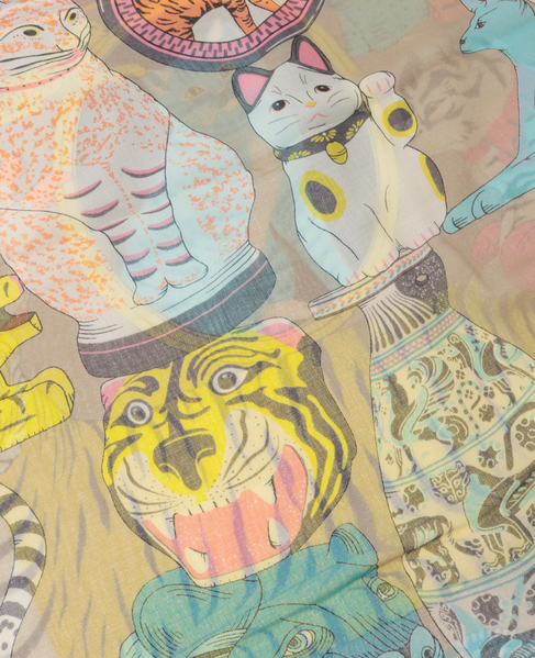 【INOUI EDITIONS/イヌイエディション】ストール/SCARF 70 COLLECTIONNEUR 詳細画像 パステル 5