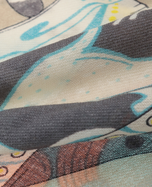 【INOUI EDITIONS/イヌイエディション】ストール/SCARF 70 COLLECTIONNEUR 詳細画像 パステル 6