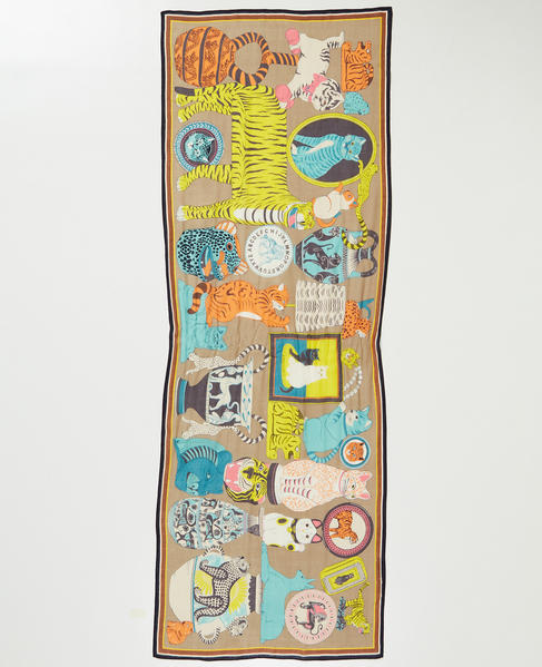 【INOUI EDITIONS/イヌイエディション】ストール/SCARF 70 COLLECTIONNEUR 詳細画像 パステル 8