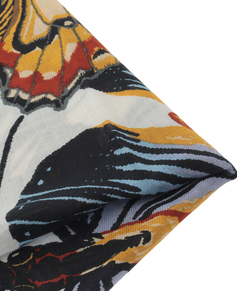 【INOUI EDITIONS/イヌイエディション】ストール/SCARF 70 PAPILLONS 詳細画像 ホワイト 3