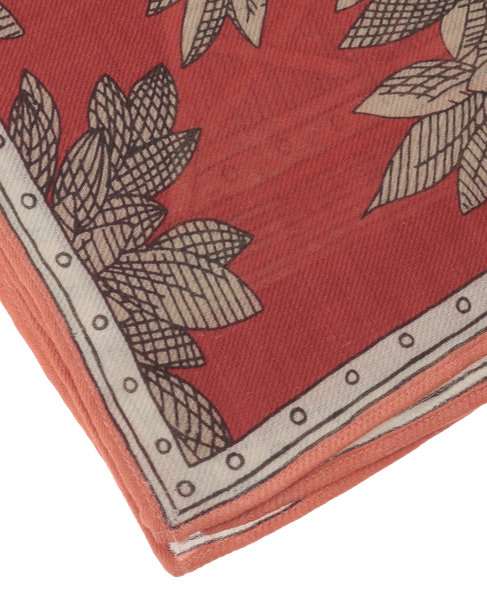 【INOUI EDITIONS/イヌイエディション】ストール/SCARF 80 1889 詳細画像 テラコッタ 6