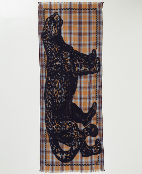 【INOUI EDITIONS/イヌイエディション】スカーフ/SCARF 80 3D GOMMERY 詳細画像 ネイビー 8