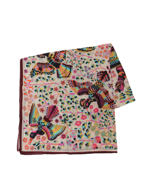 【INOUI EDITIONS/イヌイエディション】スカーフ/SCARF 100 RENE PERROT 詳細画像 パステル 3