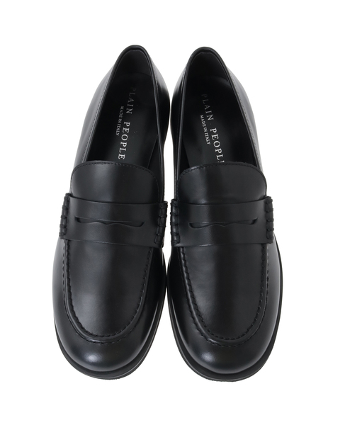 【LUCA GROSSI/ルカグロッシ】ローファー/LOAFER (M009M 0195 FA17 ne/ne TDM) 詳細画像 ブラック 2