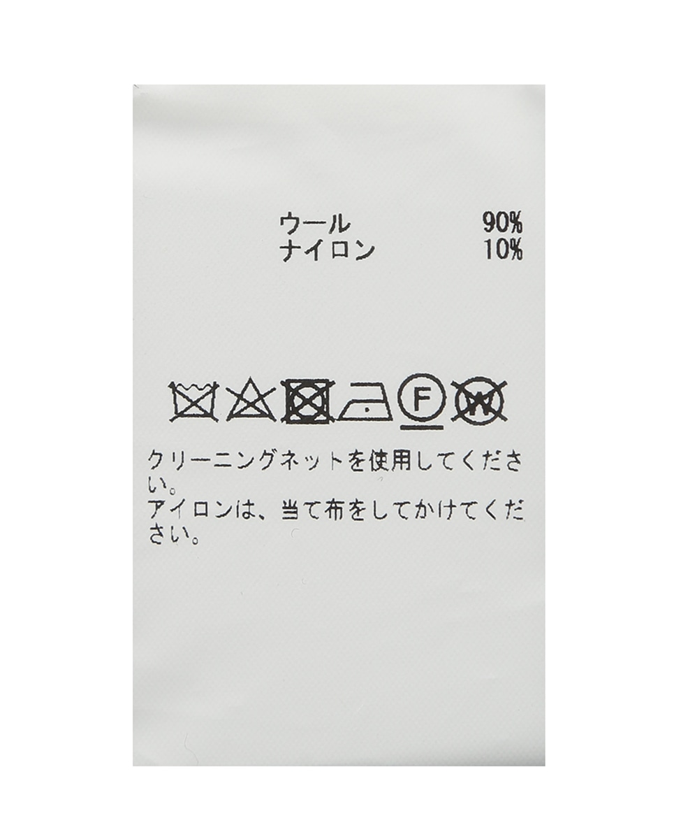【ESLOW】TOP MELTON PONCHO 詳細画像 チャコールグレー 11
