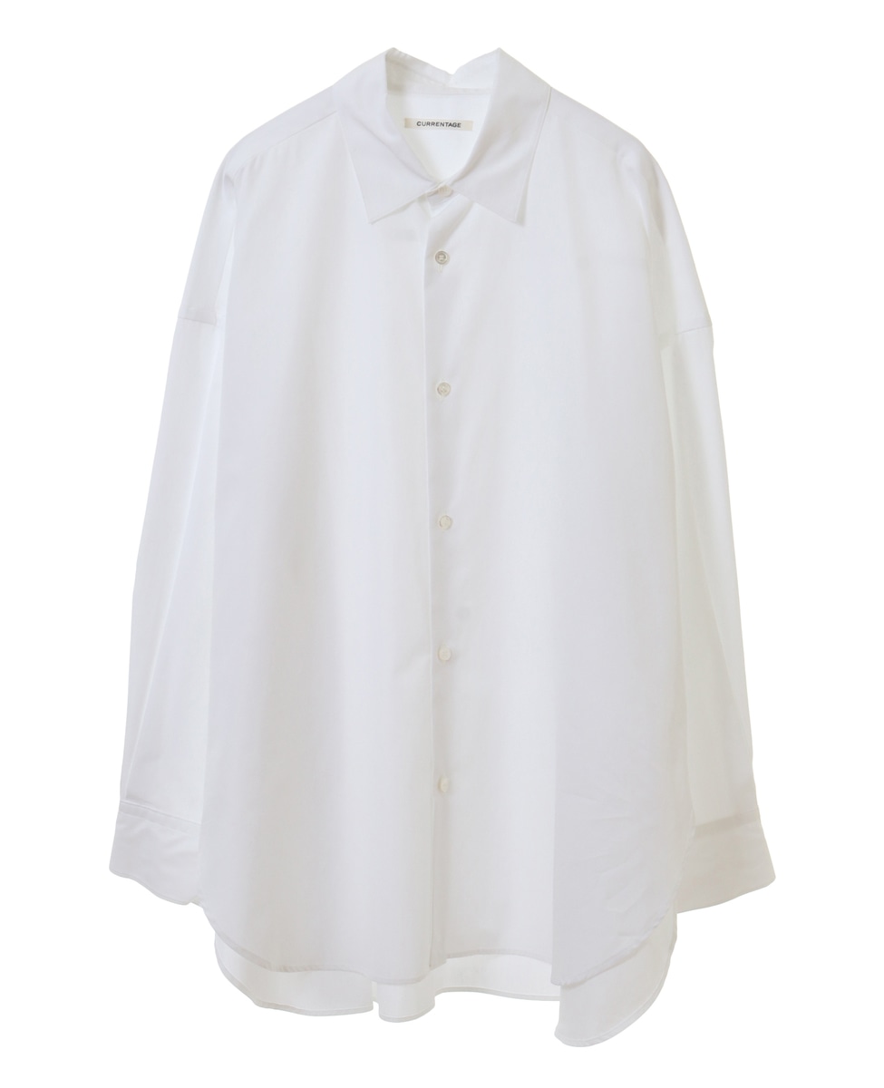 CURRENTAGE/SHIRTS CLOTH レギュラーカラーシャツ 詳細画像 ホワイト 4