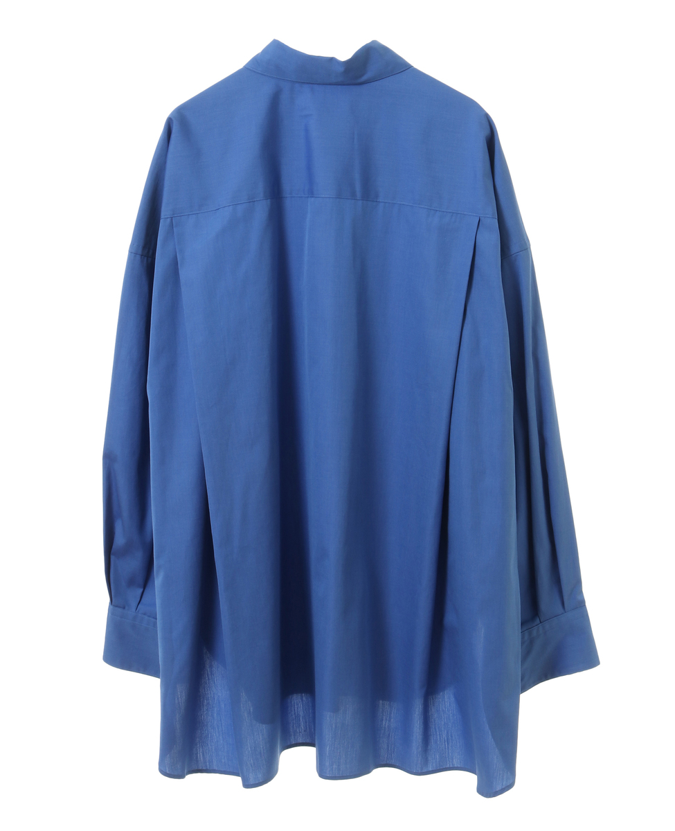 CURRENTAGE/SHIRTS CLOTH レギュラーカラーシャツ 詳細画像 ブルー 2