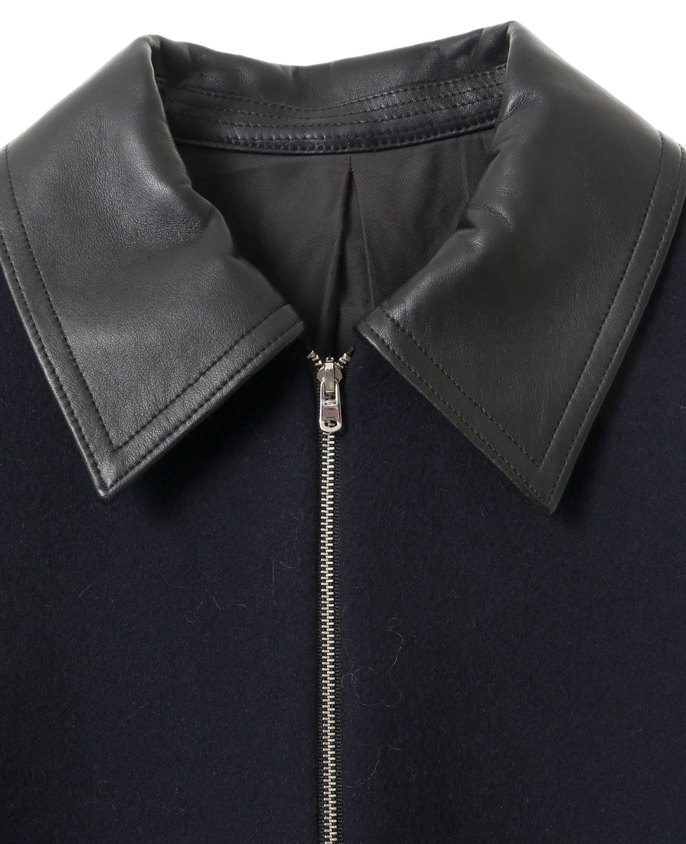CURRENTAGE/Leather Colloer Coat｜商品詳細｜メルローズ公式通販