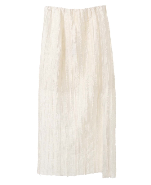 CURRENTAGE/Layer long skirt 詳細画像 ホワイト 10