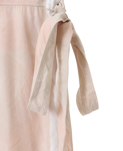 【CURRENTAGE/カレンテージ】pink camouflagewrap skirt 詳細画像 ピンクベージュ 4