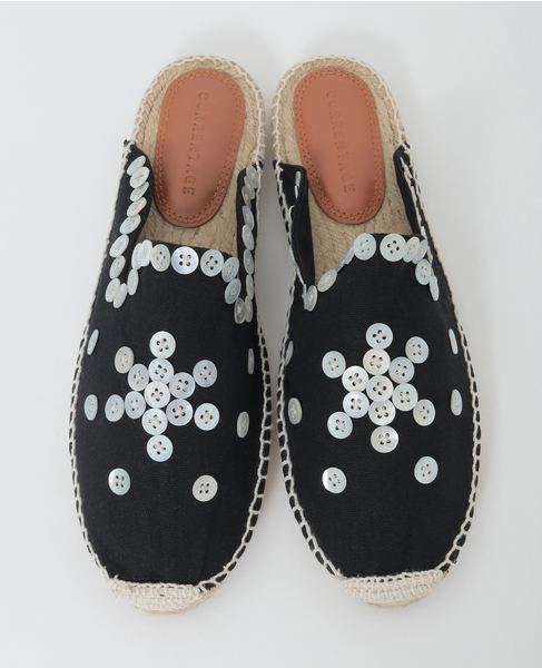Pearly king＆Queen Espadrille（MENS） 詳細画像 ブラック 2