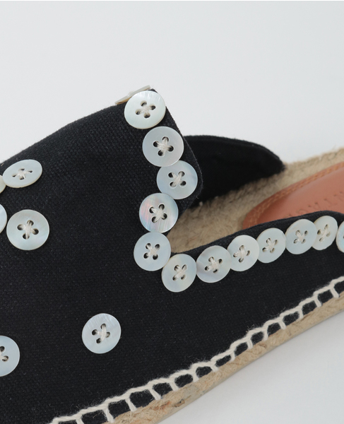 Pearly king＆Queen Espadrille（MENS） 詳細画像 ブラック 7