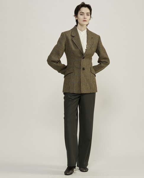 【CURRENTAGE/カレンテージ】Lovat tweed jacket 詳細画像 チェック 10