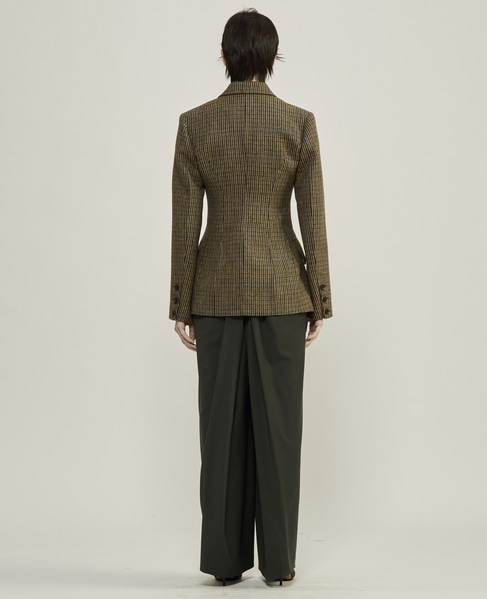 【CURRENTAGE/カレンテージ】Lovat tweed jacket 詳細画像 チェック 11