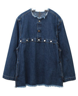 【CURRENTAGE/カレンテージ】Denim welder pullover