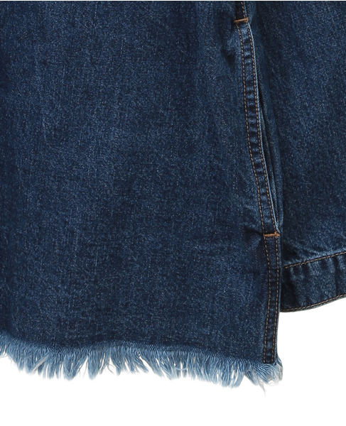 【CURRENTAGE/カレンテージ】Denim welder pullover 詳細画像 インディゴブルー 5